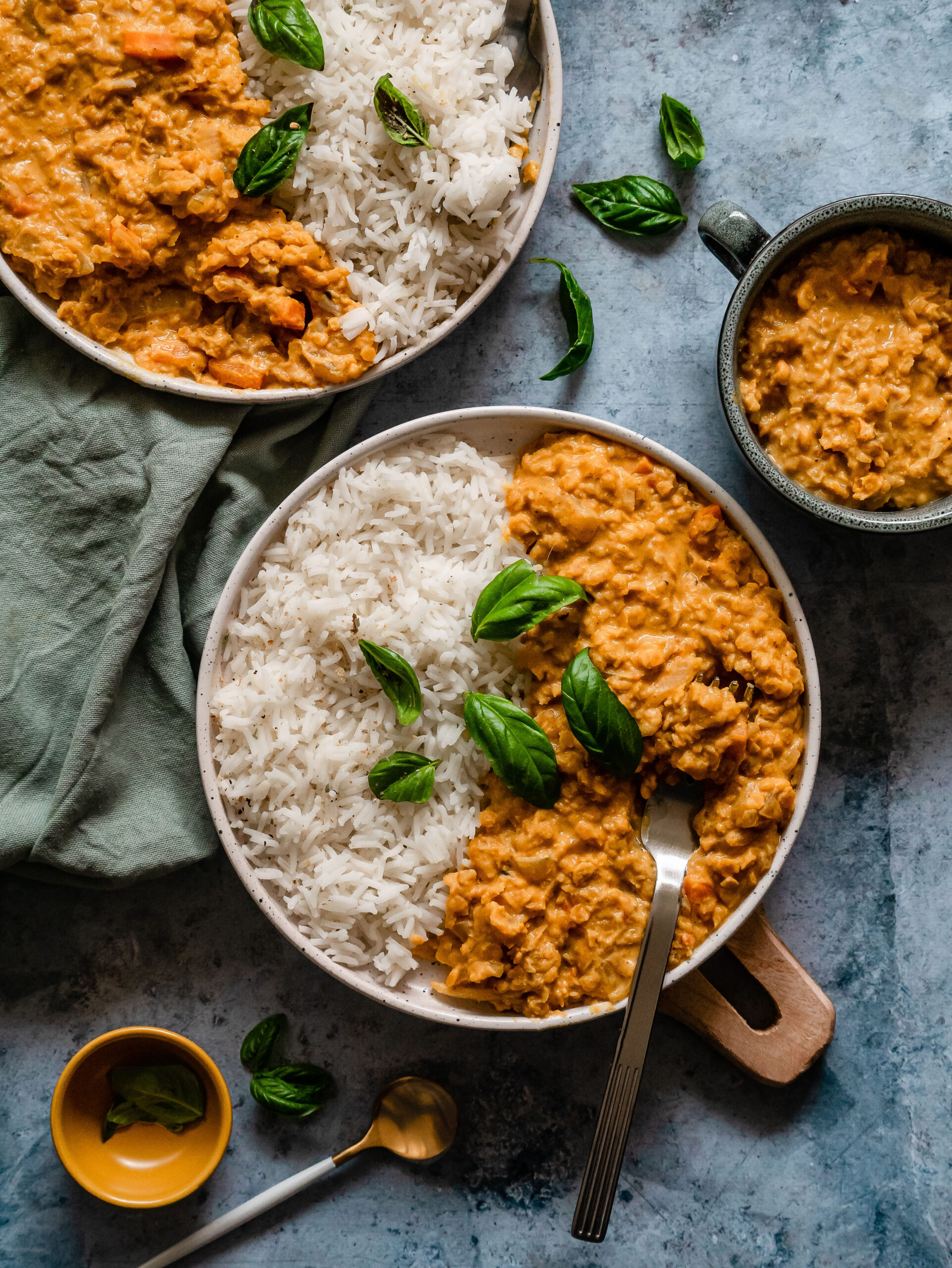 Savoureux Dhal De Lentilles Corail Vegan